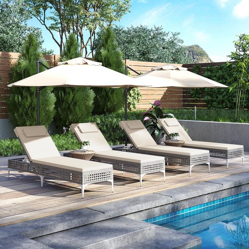 Adjustable garden chaise - garden,