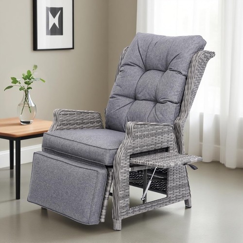 Rattan reclining garden - reclining,