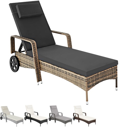 Sun lounger rattan - sun,