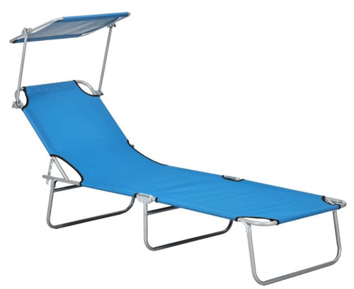 Outsunny sun lounger with - outsunny, lounger,
