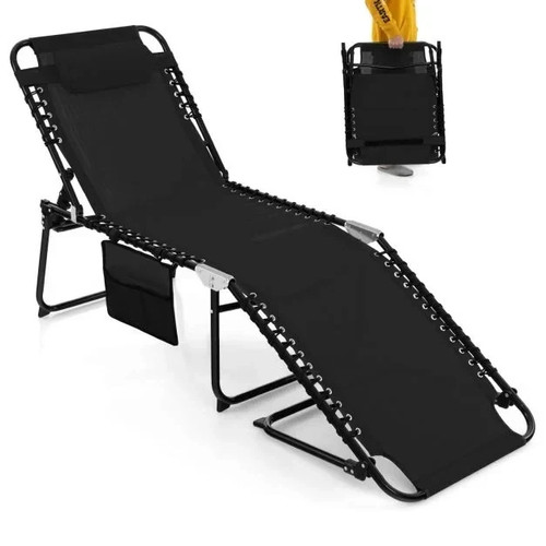 Patio folding chaise lounge - folding,