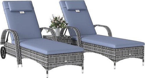 Outsunny set rattan - outsunny, of
