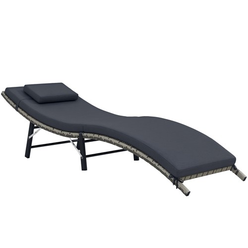 Outsunny folding rattan - outsunny,
