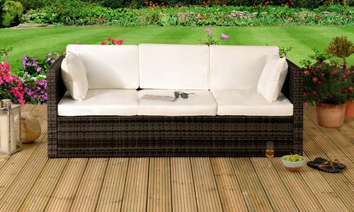 Rattan sun lounger storage - sun,