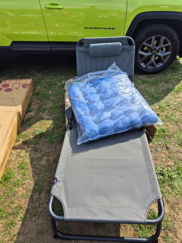 Grey foldable reclining - grey, sun