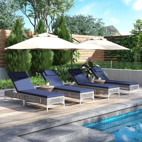 Adjustable garden chaise - garden,