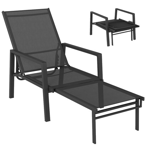 Outsunny sun lounger - outsunny,