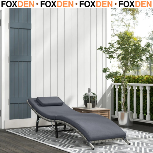 Rattan folding outdoor - rattan, sun